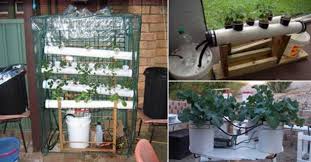 build homemade hydroponic systems with