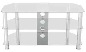 clear glass tv stand tv units tv