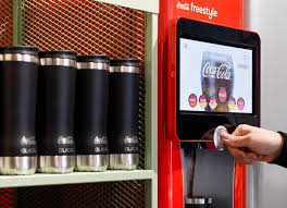 coca cola trials refillable concept at