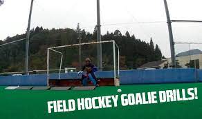 field hockey goalie drills these are