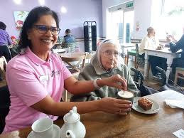 lower earley care home residents enjoy