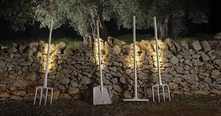 Outdoor Lamps With A Gardening Theme