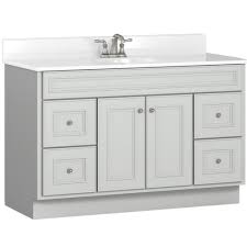 Klëarvūe cabinets ® are perfectly designed for use in a bathroom environment as they're. Briarwood Highpoint 48 W X 21 D Bathroom Vanity Cabinet At Menards