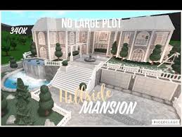 No Large Plot Hillside Mansion