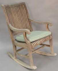 Smith Hawken Teak Rocking Chair Sold