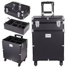 extra large rolling makeup case