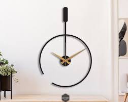 metal wall clock metal clocks modern