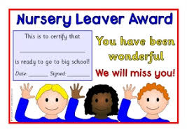 Printable School End Of Year Leavers Certificates For