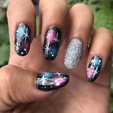 33 ideas of galaxy nails you need to