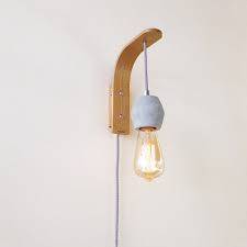 Wall Sconce Pendant Light Plug In With