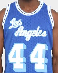 Jerome alan west (born may 28, 1938) is an american basketball executive and former player. Mitchell Ness Los Angeles Lakers Jerry West 60 61 44 Swingman Jer Culture Kings Us