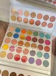 63 colors makeup shadow palette