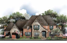 French Country Home Plan With Options