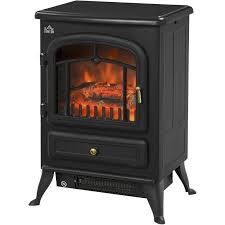 Homcom Fireplace Stove Heater Log