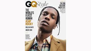 Asap rocky for gq germany. A Ap Rocky Covers The Holiday Issue Of Gq Style Gq