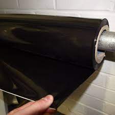 Black White Plastic Sheeting The