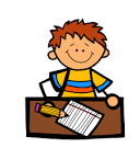 Image result for clip art child writing