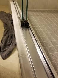 Bottom Sliding Shower Track