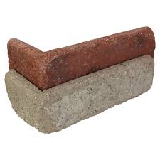 7 625 In X 2 25 In X 0 5 In Cobblestone Thin Brick Corners Box Of 25 Bricks