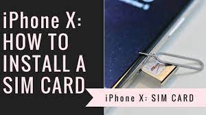 You have successfully switched the sim card to your new iphone. Iphone X How To Install A Sim Card Youtube