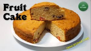 fruit cake recipe from scratch trini