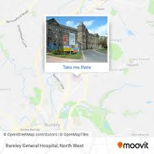 how to get to burnley general hospital