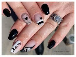 15 black and white nail art ideas for