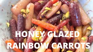honey glazed rainbow carrots how to