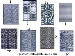 the best blue outdoor rugs 2024