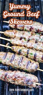 delicious beef kafta lebanese grilled