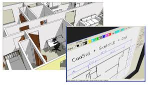 sketchup model from a cadstd drawing