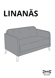 linanÄs 2 seat sofa compact