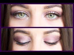 how to make green eyes pop purple