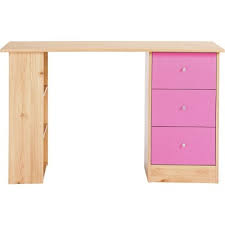 The autofull pink gaming desk looks stunning in pink with white accents to break up the color. Argos Product Support For New Malibu 3 Drawer Desk Pink On Pine 497 1757