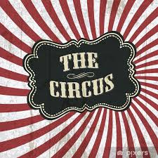 Poster Classical Circus Background