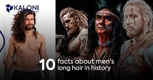 men s long hair in history kaloni