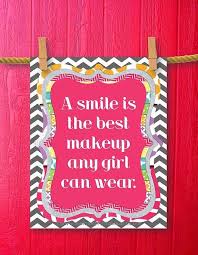 a smile is the best makeup any can