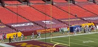 Washington football team can cheer for a team without the veil of racism clouding their love for the sport.the football season has a new team name in washington! Washington Football Team Plays Cricket Sounds As Eagles Take Field Daily Snark