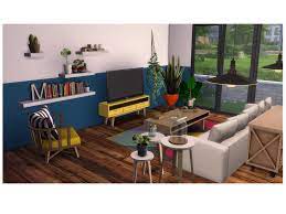 Sims Resource Simple Half Painted Walls