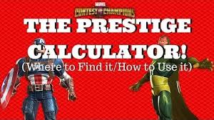 Prestige Explained How To Calculate Your Prestige Mcoc
