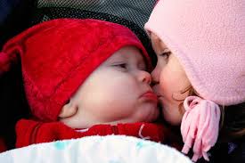 baby kiss cute child kids mood love
