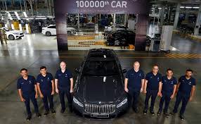 Bmw Rolls Out 1 00 000th Made In India