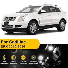 for cadillac srx 2010 2016 white led