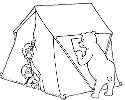 Camping coloring page for the kids daisy scout ideas. Camping Coloring Pages Best Coloring Pages For Kids