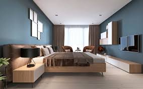 premium photo contemporary bedroom
