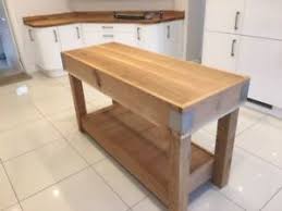 Beautiful, warm and cozy, kitchen islands with butcher block will help you two folds: Eiche Metzger Block Kuche Insel Rustikal Reclaimed Aus Massiv Englische Eiche Ebay