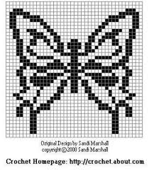 Manto Butterfly Chart Crochet Pattern Designed By Sandi Mars