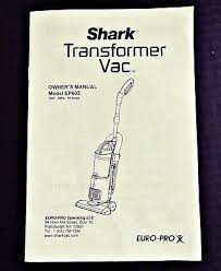 shark euro pro transformer vac deluxe