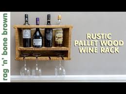 Making A Rustic Pallet Wood Wine Rack