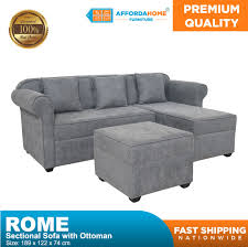 Rome Sectional Sofa With Armrest